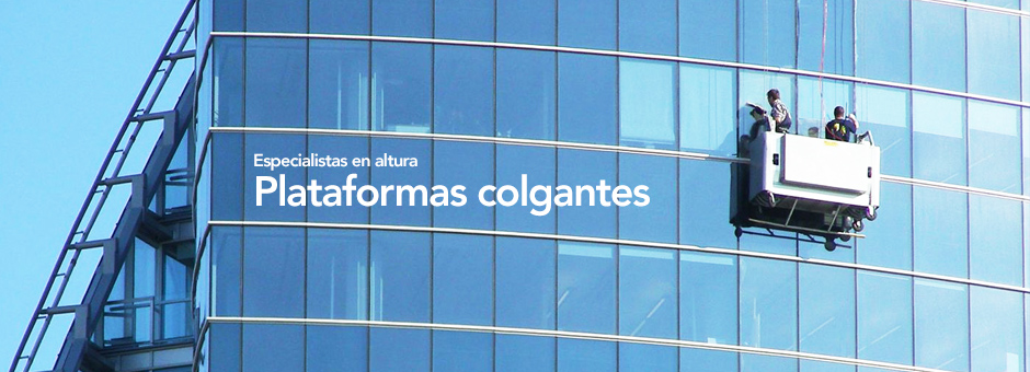 Plataformas colgantes